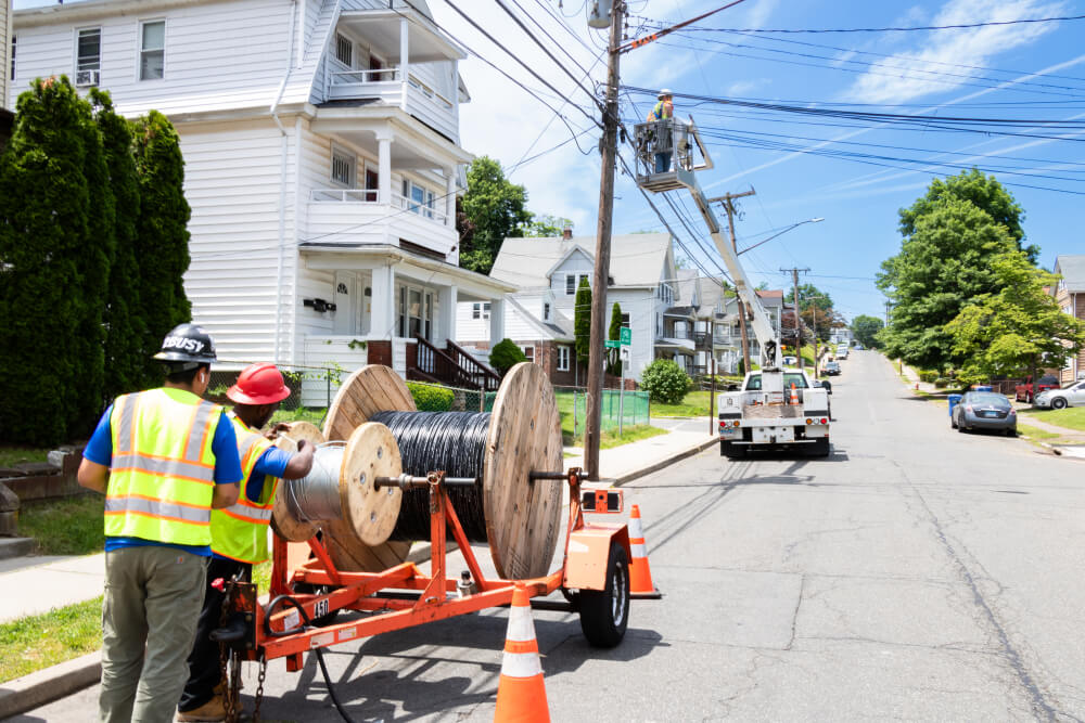 fiber team workiing